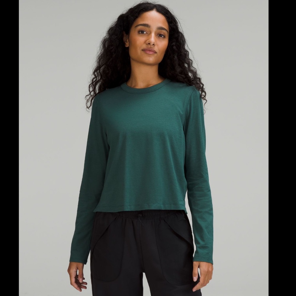 NWT Lululemon Classic-Fit Cotton-Blend Long Sleeve Shirt